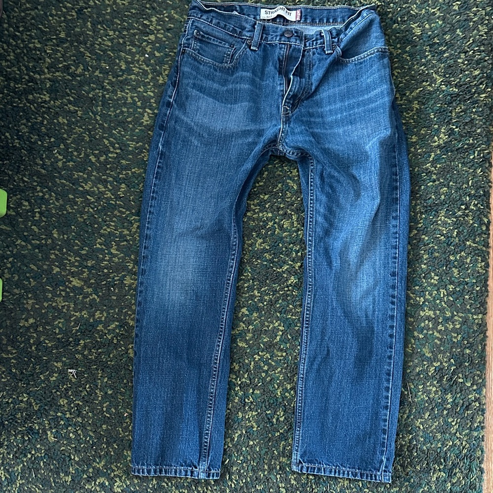 Levi's 505 straight fit jeans
